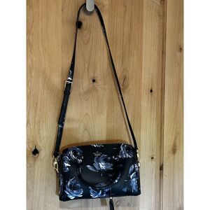 Kate Spade New York Cameron Street Night Rose Large Lane Satchel EUC